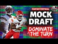 Fantasy Football Mock Draft -  Drafting at the Turn: 1st Pick Overall - 2021 Fantasy Football Advice