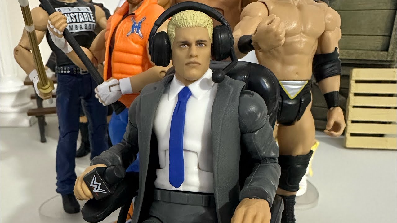 Cody Rhodes wwe elite 109 action figure review