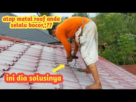 Video: Waterproofing Atap Untuk Genteng Metal, Bagaimana Melakukannya Dengan Benar Dan Mencegah Kesalahan Dalam Pekerjaan