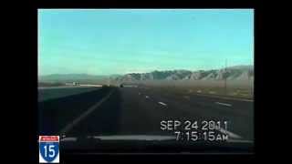 A fast drive showing every single mile from las mccarren international
airport to lax in 24 minutes.driving through big desert and ...