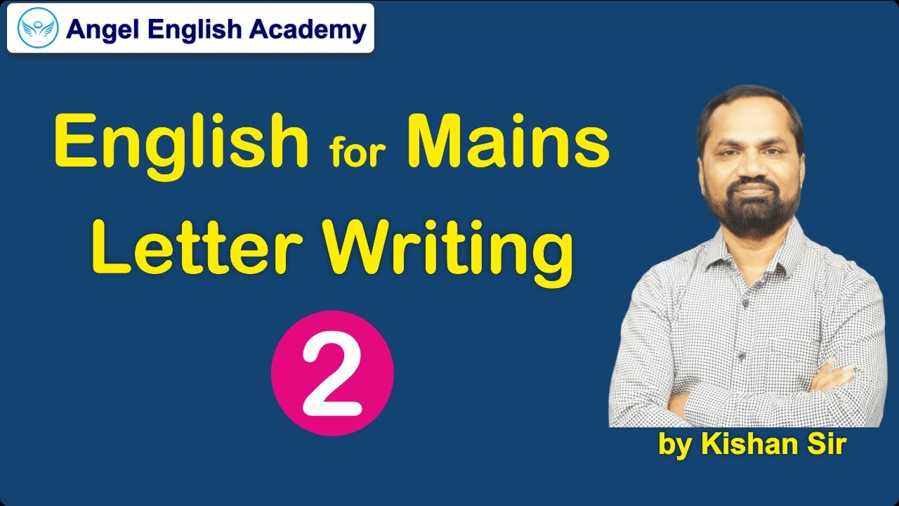 Letter Writing 02 - Revenue Talati Mains English | Angel English Academy