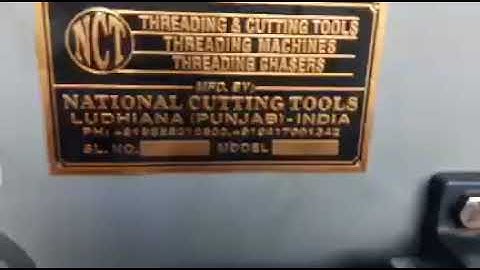 Landis Type Rod Thread Cutting Machine for anchor bolt,foundation bolt,rebar,bar,round bar