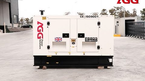 AGG P Series Generator Set Multi-side View