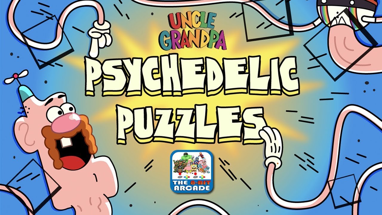 Uncle Grandpa: Psychedelic Puzzles - Solve some Twisted Jigsaw Puzzles (Cartoon Network Games)