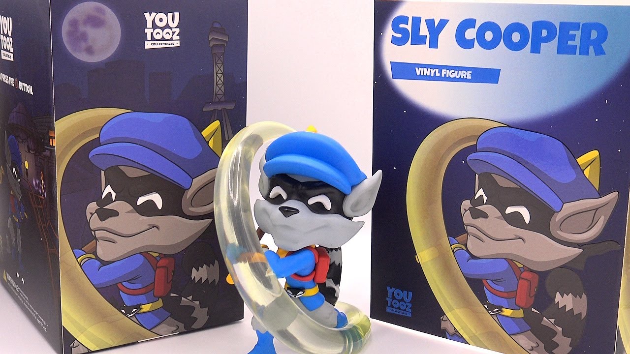 [Youtooz] Sly Cooper 4.0" Collectible Vinyl Figure Unboxing (4K)