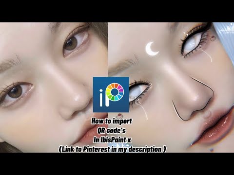 How to import QR code’s in IbisPaint x (requested ✨) #fyp #ibispaint #tutorial