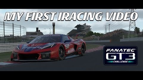 my first iracing video (first race in the corvette gt3)