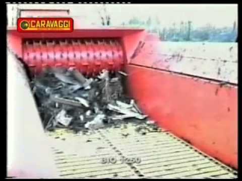 Професионална дробилка за клони CARAVAGGI BIO 1250, 120 к.с., 450 мм, 135 куб.м/ч #EleGX9Ed_Lo