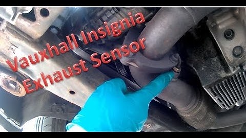 Vauxhall Insignia Exhaust Temperature Sensor Replacement And Test