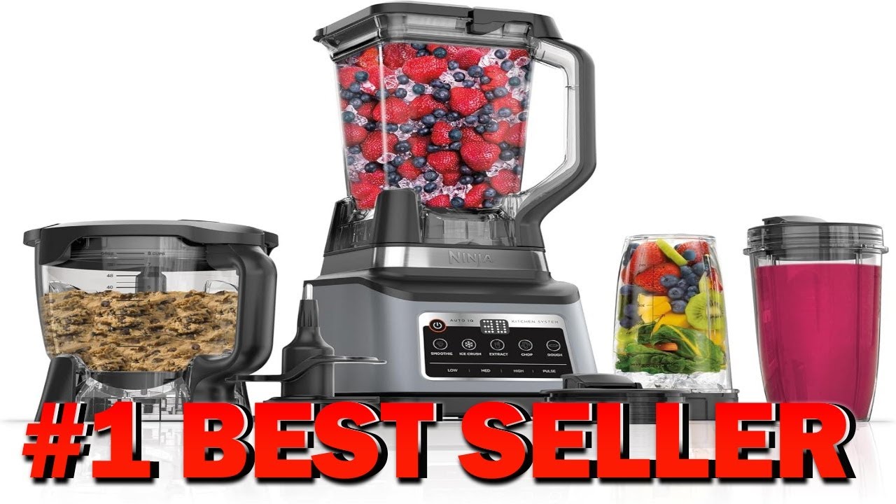 Ninja BN801 Professional Plus Kitchen System 1400 WP 5 Functions for Smoothies - B08559K7CN