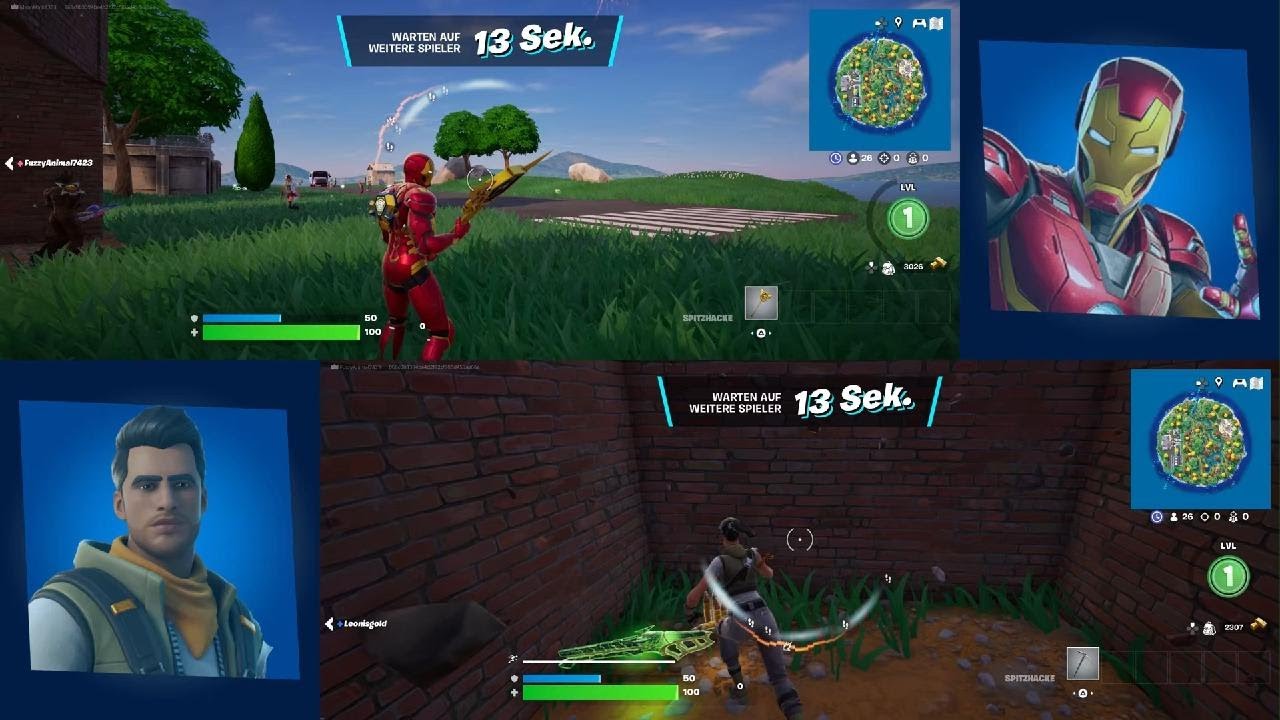 Fortnite Mit meinem Cousin