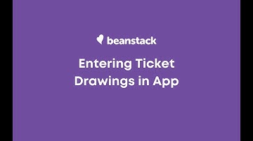 Enter Ticket Drawings in the Beanstack App