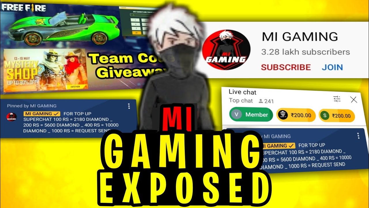 Mi Gaming Exposed | Mi gaming Exposed With Proof | Pixel