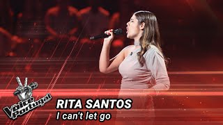 Rita Santos  i Cant Let Go  Blind Audition  The Voice Portugal