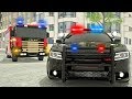 Fire Truck Frank Learn to Help - Wheel City Heroes (WCH) - Sergeant Lucas the Police Car New Cartoon