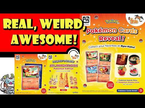 Pokémon TCG BBQ Promos are Real, Weird & AWESOME! Japanese BBQ Charmander! (Pokémon TCG News)