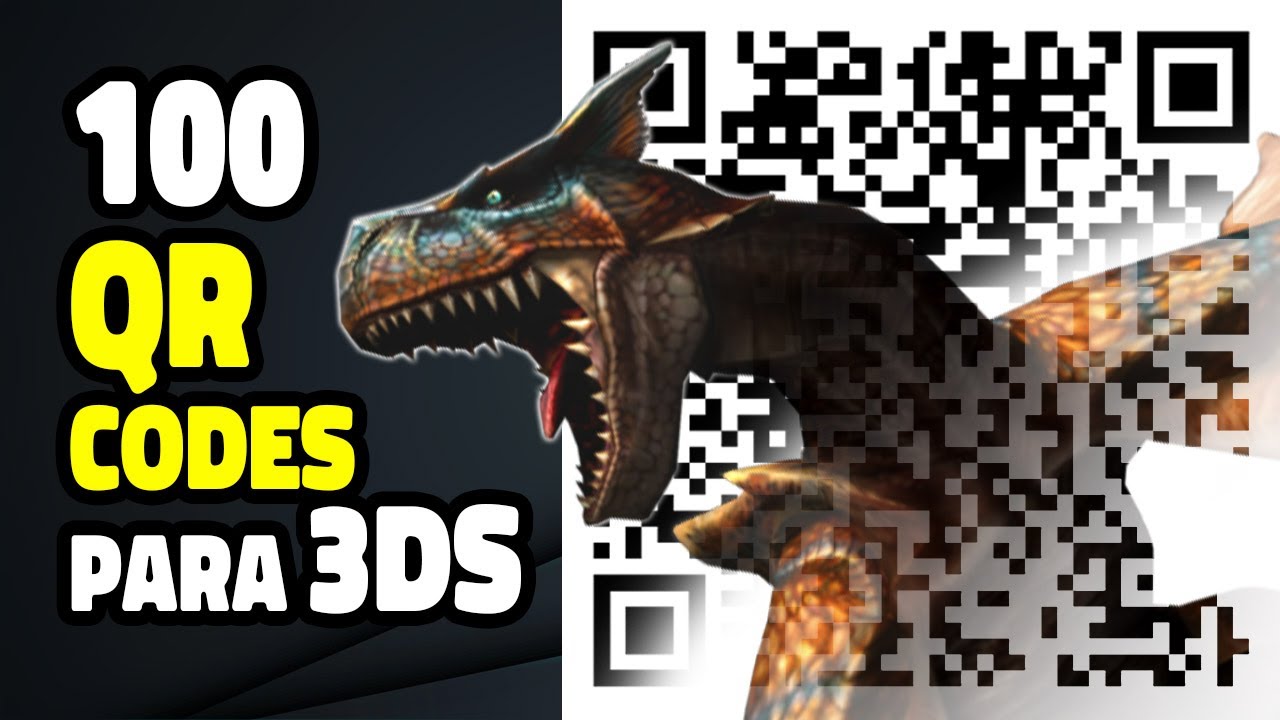 100 Qr Codes Para 3ds Youtube