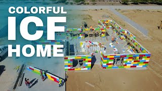 Colorful ICF Home