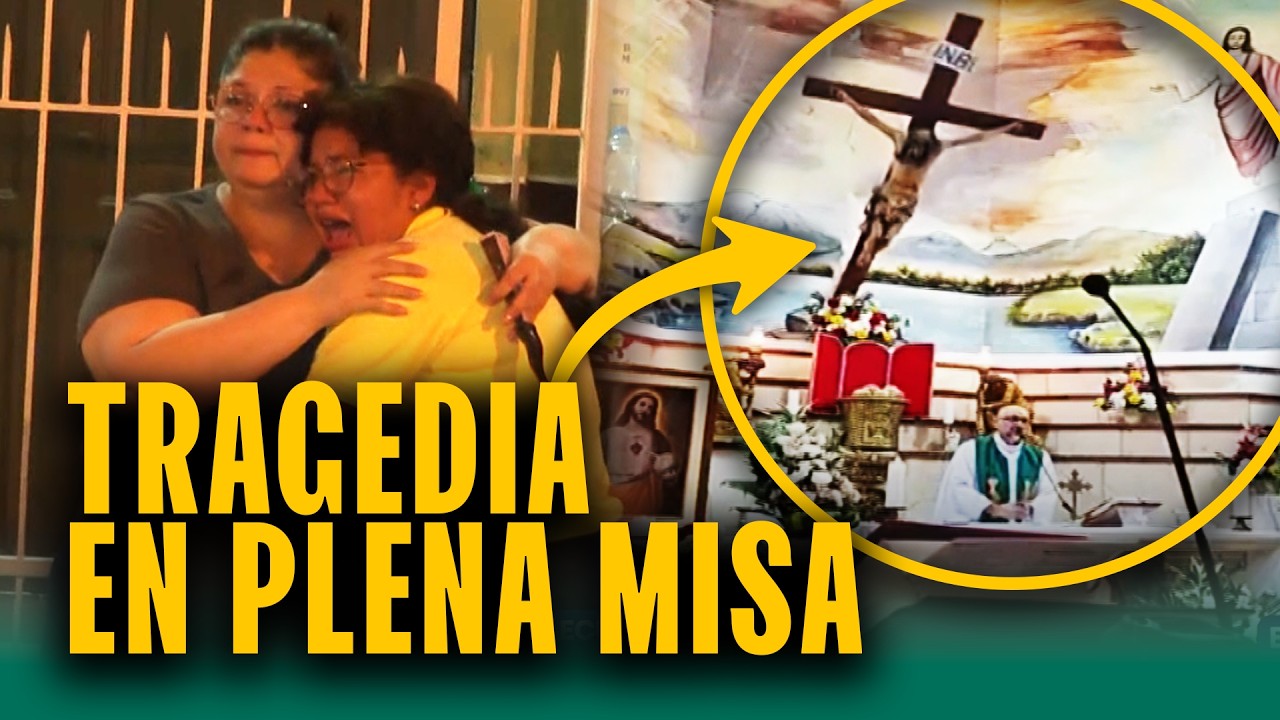 Cruz cae sobre sacerdote en plena misa: 'Lo mató la corona de espinas'