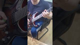 Smells like teen spirit solo #nirvana #smellsliketeenspirit #solo #esp #guitar #guitarcover #kurt