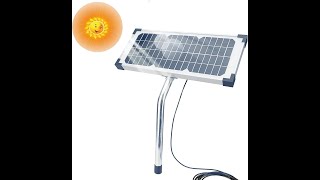 FOMIUZY 10 watt Solar Kit for Mighty Mule Review - Pros & Cons - FOMIUZY solar panel