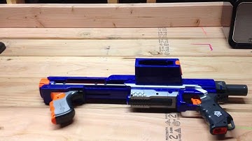 Nerf Elite Rampage Modifications