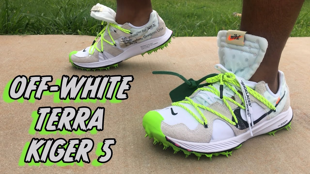 OFF-WHITE TERRA KIGER ON FOOT + REVIEW!!! - YouTube