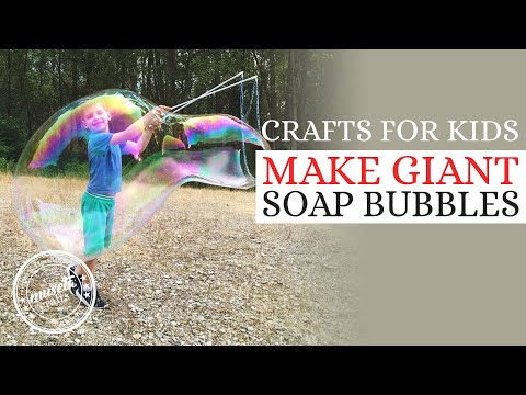 Video: Soap bubbles, bubbles, baby soap bubbles, soap bubble show, giant soap bubbles, ansaver