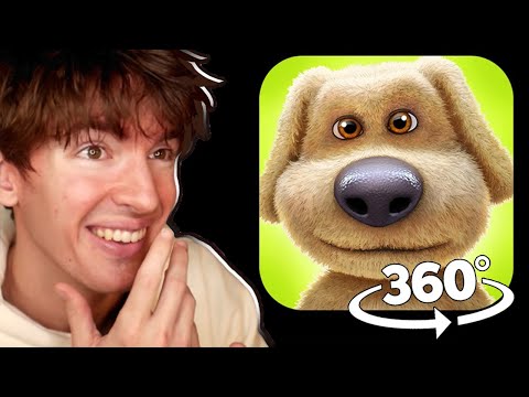 Видео: FLAMINGO PLAYS TALKING BEN (360°)