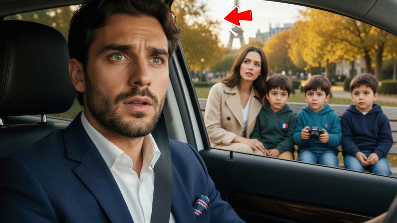 📢👉😬 LE MILLIONNAIRE VOIT SON EX ATTENDRE UN UBER AVEC 3 ENFANTS IDENTIQUES 👍🔔