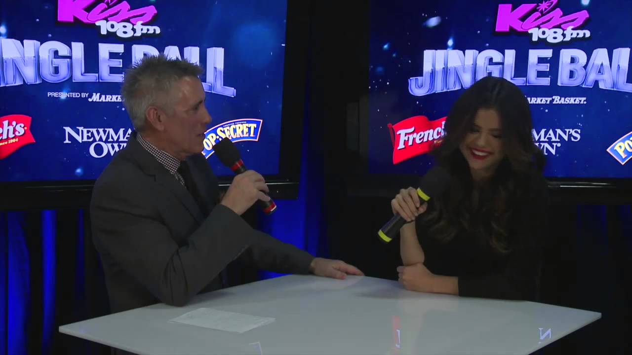 Selena Gomez - Interview @ Boston Jingle Ball 2013