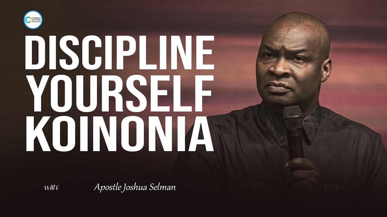 HOW DISCIPLINE YOURSELF TO TAKE ACTION FOR YOUR DESTINY - APOSTLE ...