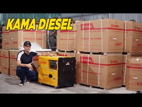 Video Máy Phát Điện Diesel KAMA 5Kw Chất Lượng Vượt Trội Giá... - youtube