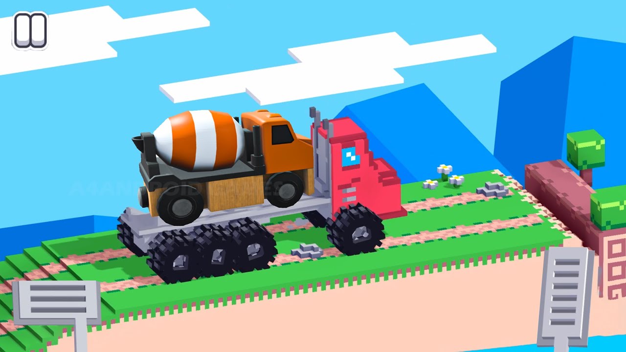 Fancade - Drive Mad All Levels, Tank Drive Walkthrough Android, iOS Part-112