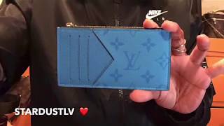 Louis Vuitton Taigarama Coin Card Holder ( My Honest Thoughts , What Fits )