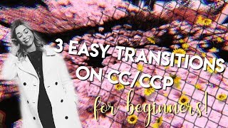 3 EASY TRANSITIONS | CUTE CUT PRO