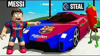 I Stole Messi's Supercars in BrookhavenRP!