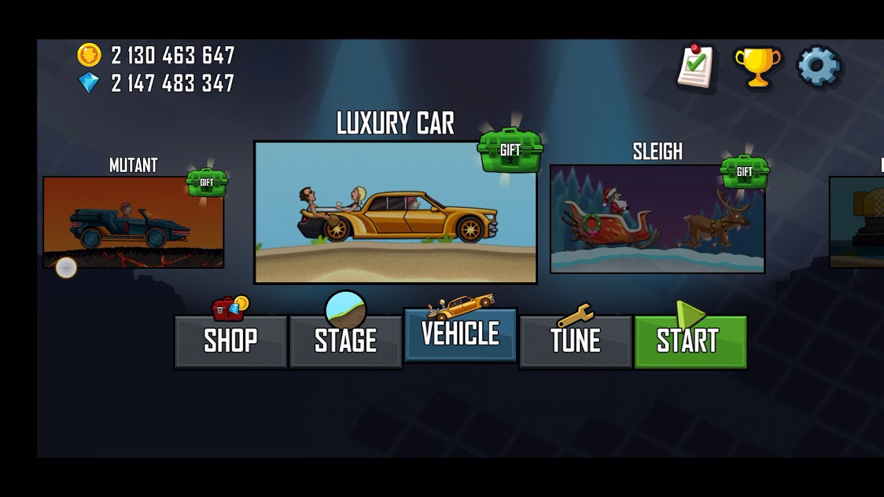 Hill Climb Racing Unlimited money and diamond YouTube
