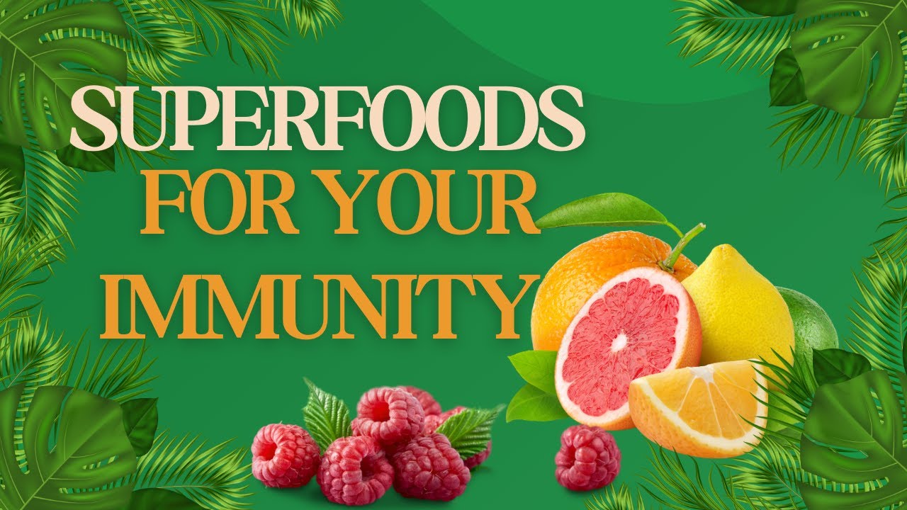 Top Foods to Boost Your Immune System ! - YouTube