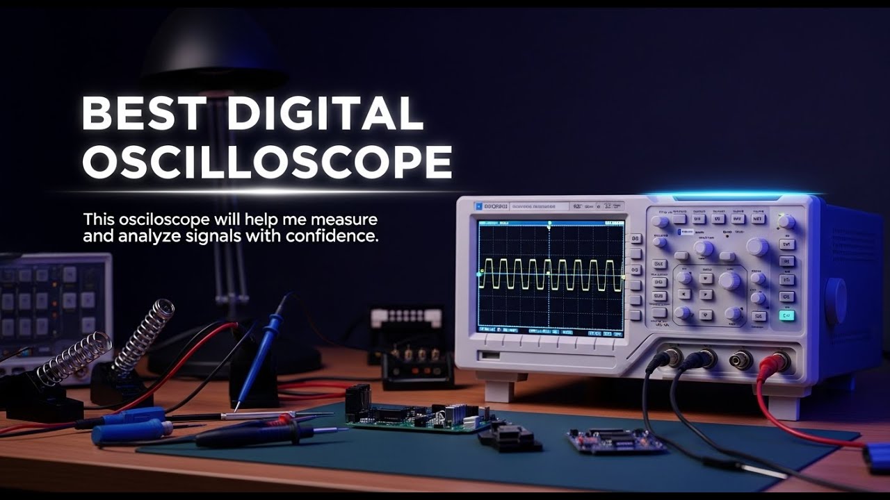 ТОП-5 лучших цифровых осциллографов 2025 года | Хватит тратить деньги на некачественные осциллографы