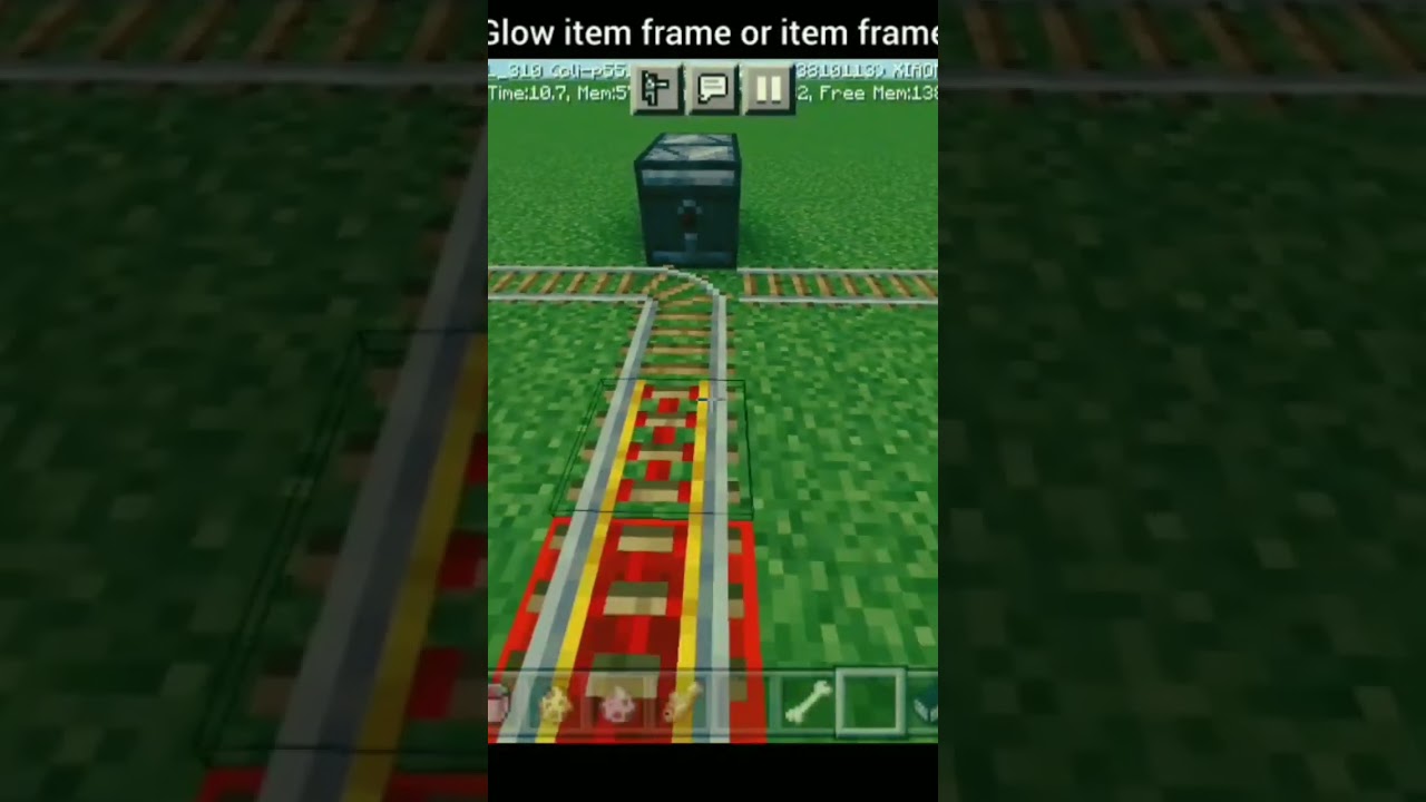Minecraft glow item frame or item frame 