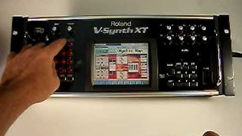Video of Working Roland V-Synth XT - Ebay Item #310165711205