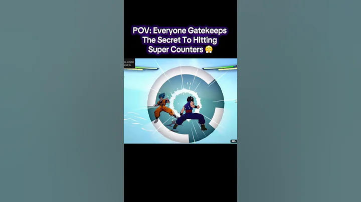 Here’s How To Super Counter In Sparking Zero #sparkingzero #dragonball #anime #gaming #shorts