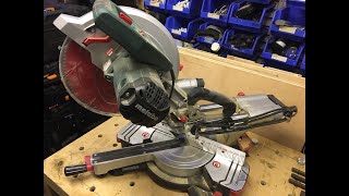 BIG compound mitre saw! DIY level? Metabo KGS305M 305mm (12”) mitre saw. Is it any good?