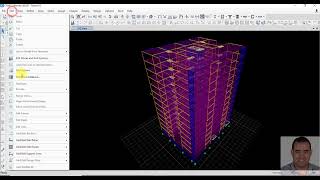 Calculation of time period in Etabs