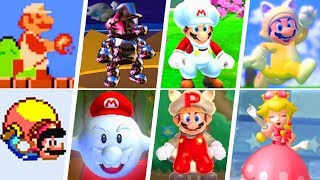 Evolution of Super Mario Power-Ups (1985 - 2019)