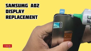 Samsung A02 Display Replacement | How to Change Samsung A02 Screen Easily #samsung #how #new 