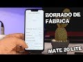 HUAWEI MATE 20 LITE ✔️Restaurar De Fabrica O Borrado General de tu MÓVIL [FÁCIL]📱#OrientadorMovil