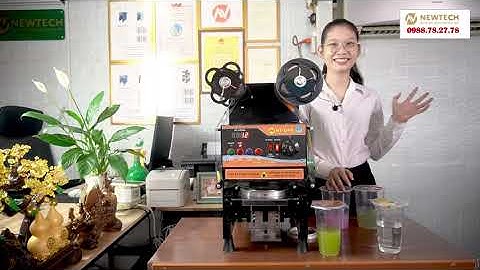 Hướng dẫn luồn cuộn keo vào máy ép ly tự động X10 Pro