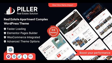 How to install and Customizing Piller – Real Estate WordPress Theme